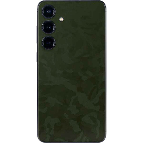Military Green Shadow Camo Galaxy S25 Skin